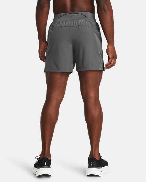 Men's UA Launch Elite 5'' Shorts in Gray image number 1